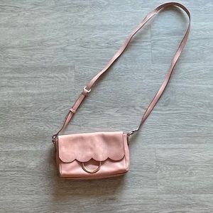 LC Lauren Conrad Pink crossbody purse